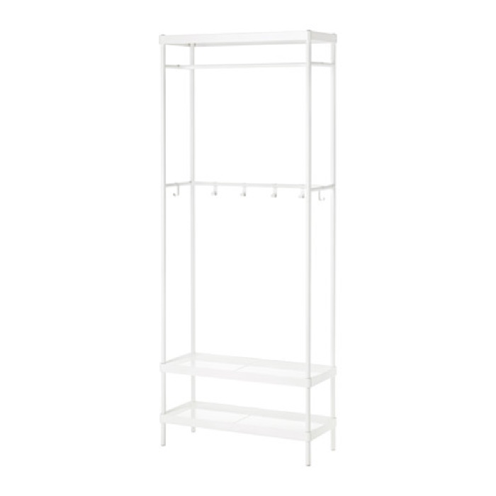 Open clothes rail